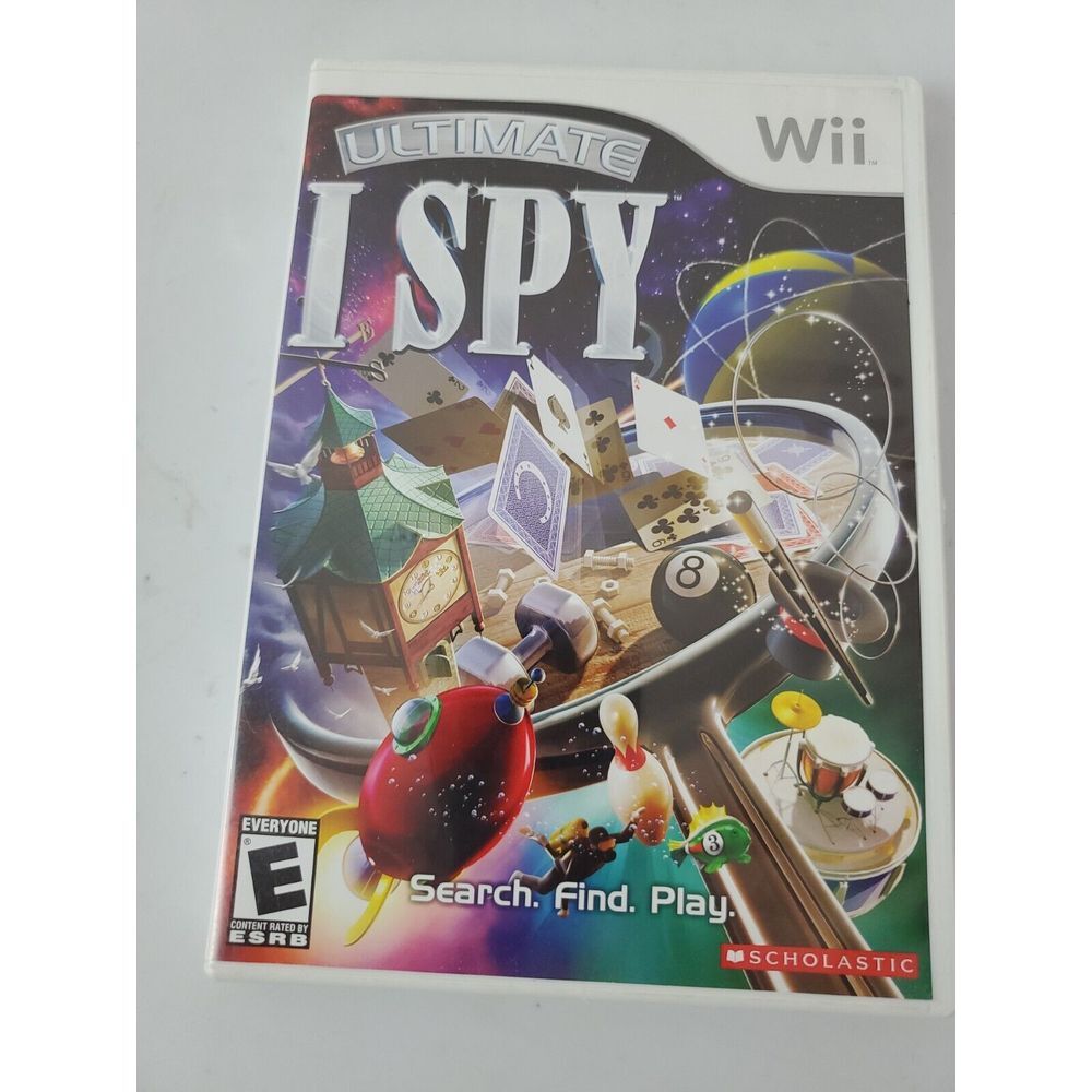 Ultimate I Spy (Nintendo‎ Wii, 2008) Game Complete Tested